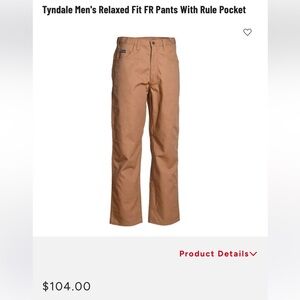 Tyndale Relaxed Fit FR Pants